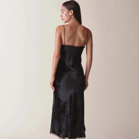 Calsi Dress - Rose Blush Black - Picture 7 of 8